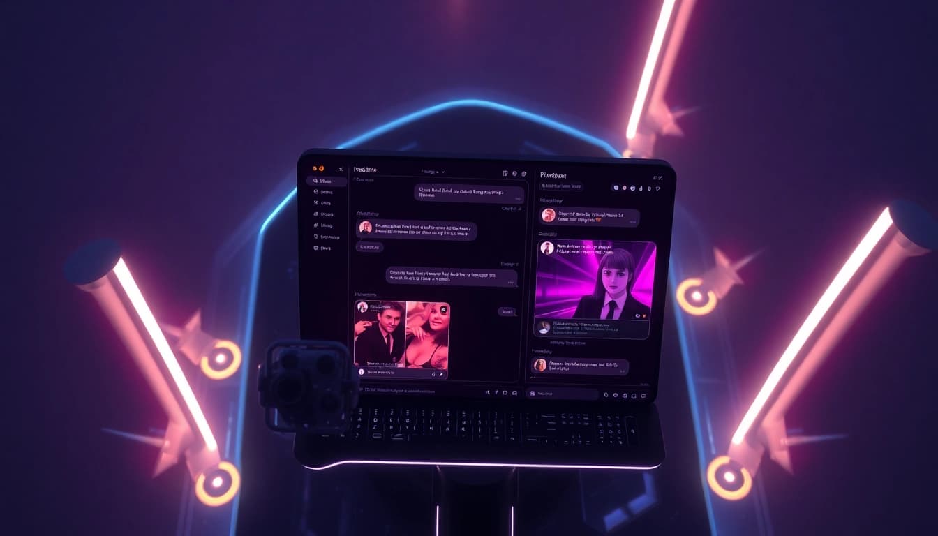 Experience innovative interactions with nsfw ai chatbots in a vibrant digital landscape.