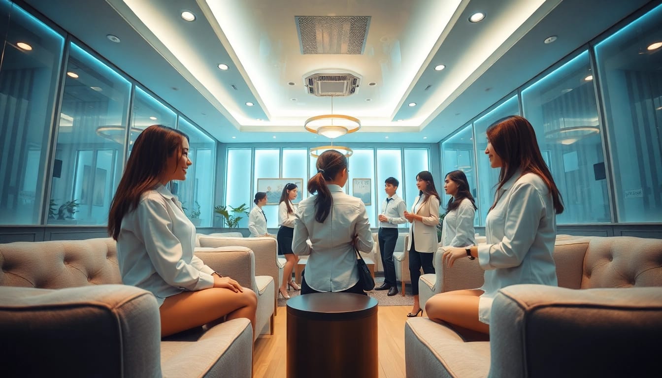 Experience the vibrant atmosphere of 인계동셔츠룸, featuring elegant interiors and friendly staff.
