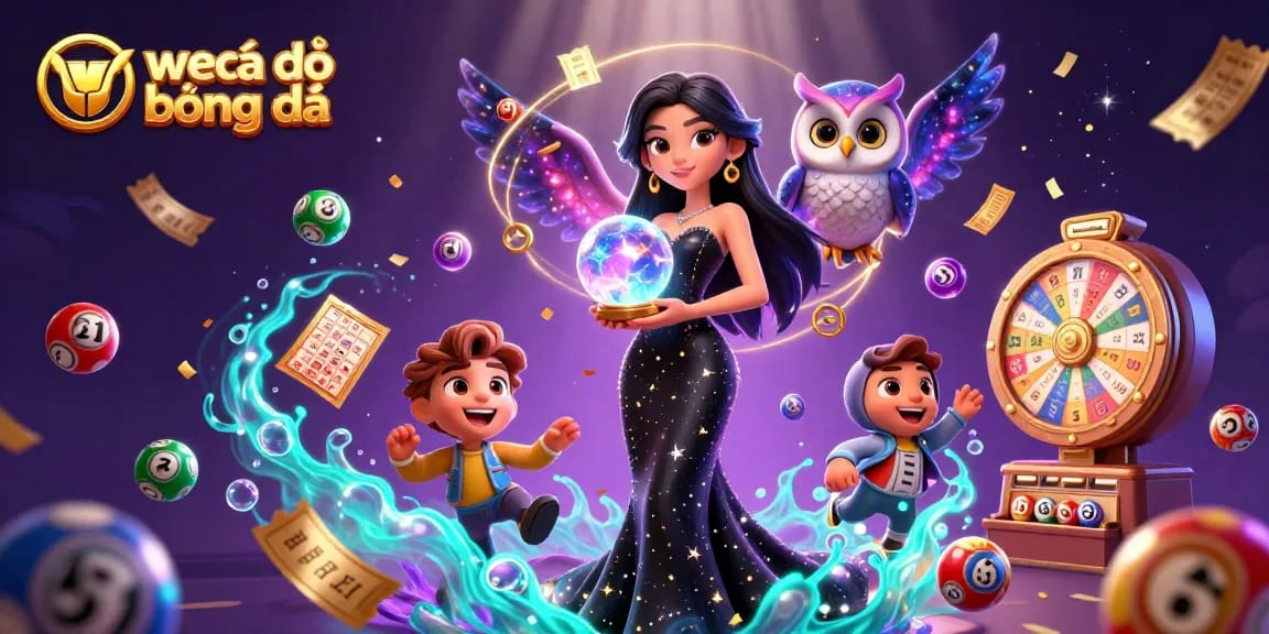 Engage in web cá độ bóng đá with thrilling lottery elements and a mystical atmosphere.