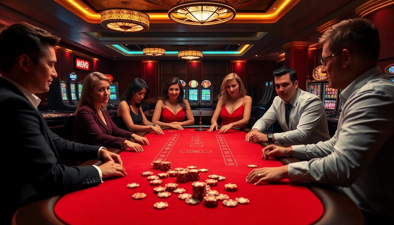Engage in thrilling moments at MM 88, showcasing an exciting online casino atmosphere with poker action.