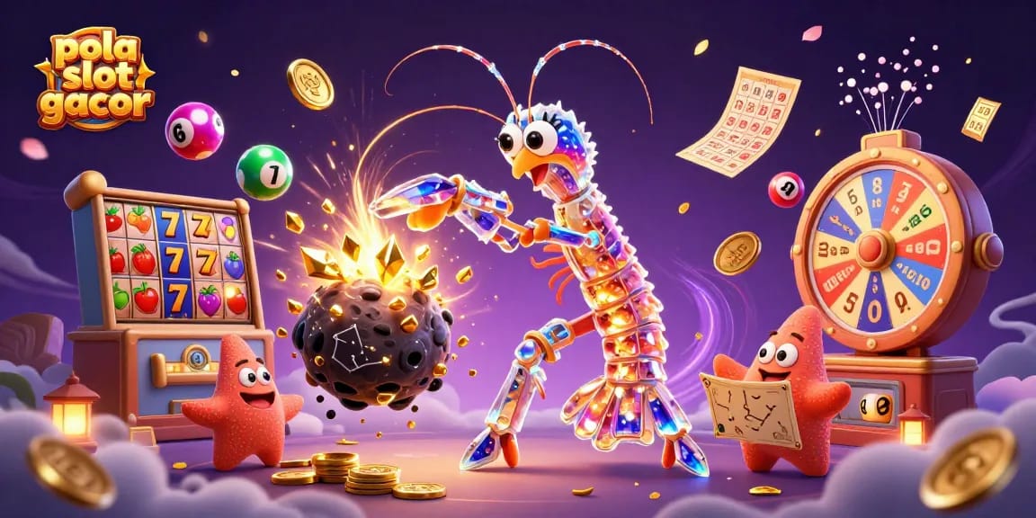 Experience pola slot gacor action with a vibrant samurai and treasure explosion in an engaging casino scene.