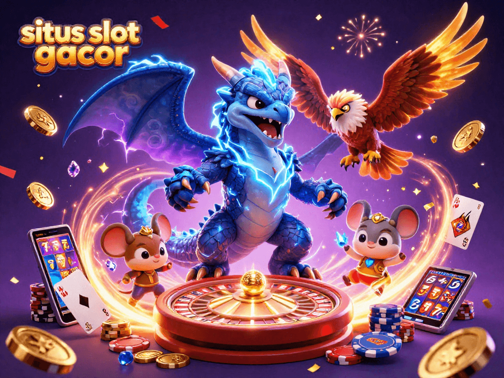 Experience the thrill with situs slot gacor where excitement and jackpots align in a vibrant casino scene.