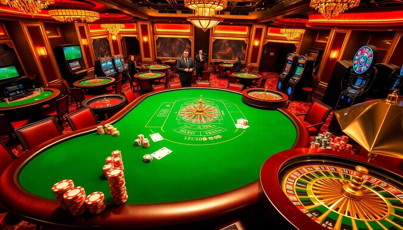 Des joueurs engagés sur un site de casino en ligne avec des jeux de casino vibrants et de l'excitation.
