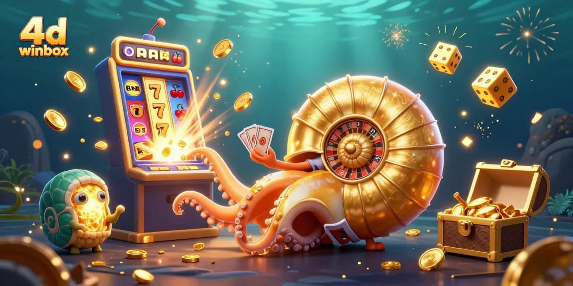 Engage with 4d winbox through exciting lottery moments depicted in an ultra-detailed 3D illustration.