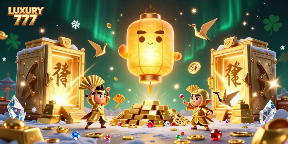 Menangkan jackpot di LUXURY 777 dengan suasana kasino yang kaya dan berkilau.