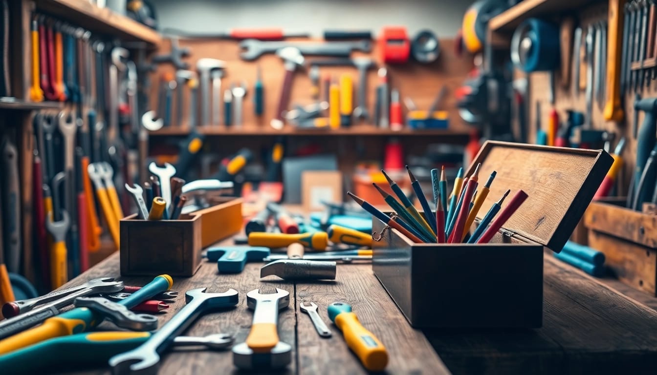Utiliza los brilliant tools para transformar tu espacio de trabajo con eficiencia y estilo.
