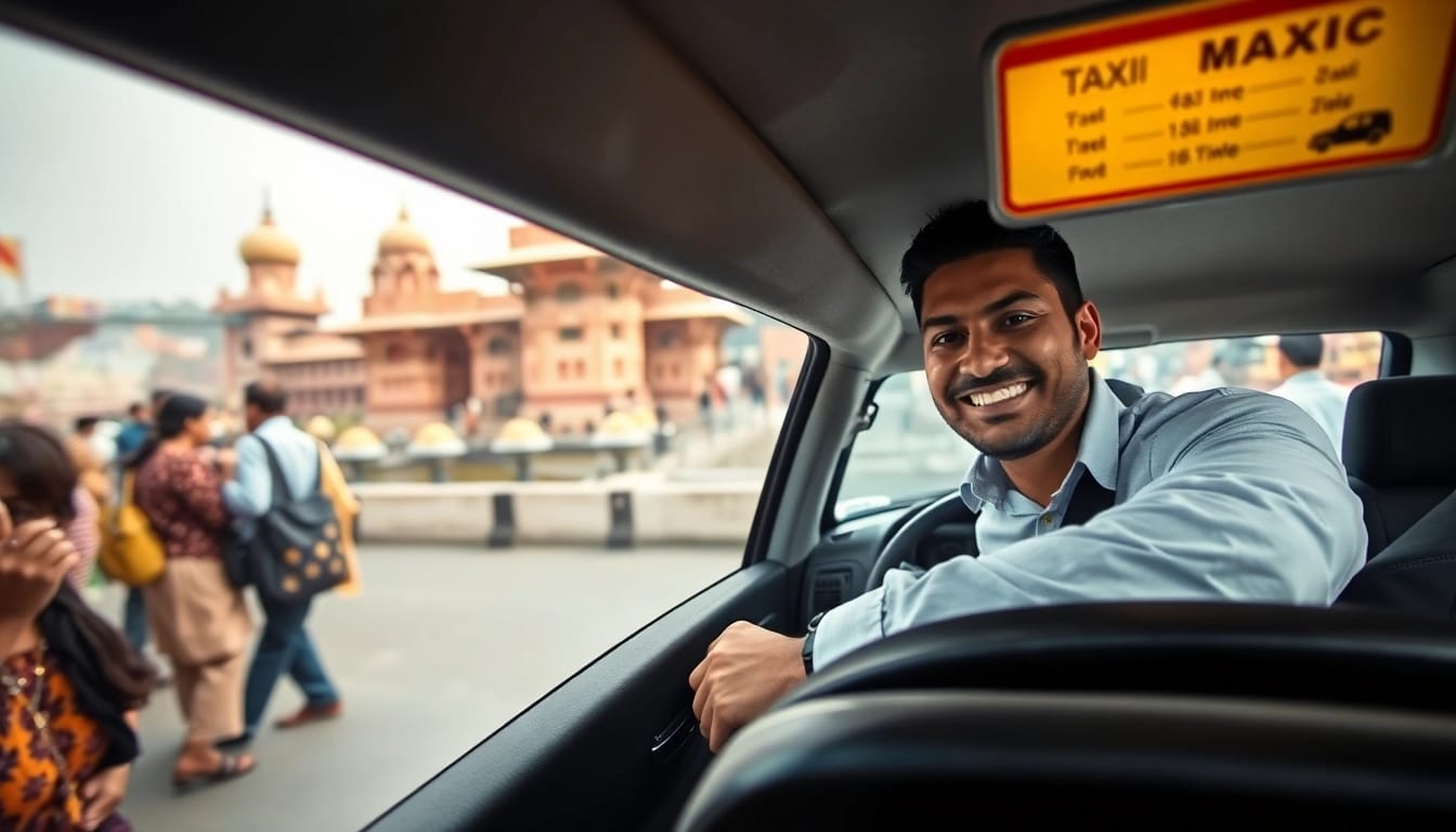Haridwar Taxi Service featuring a clean taxi ready for passengers at Har Ki Pauri.