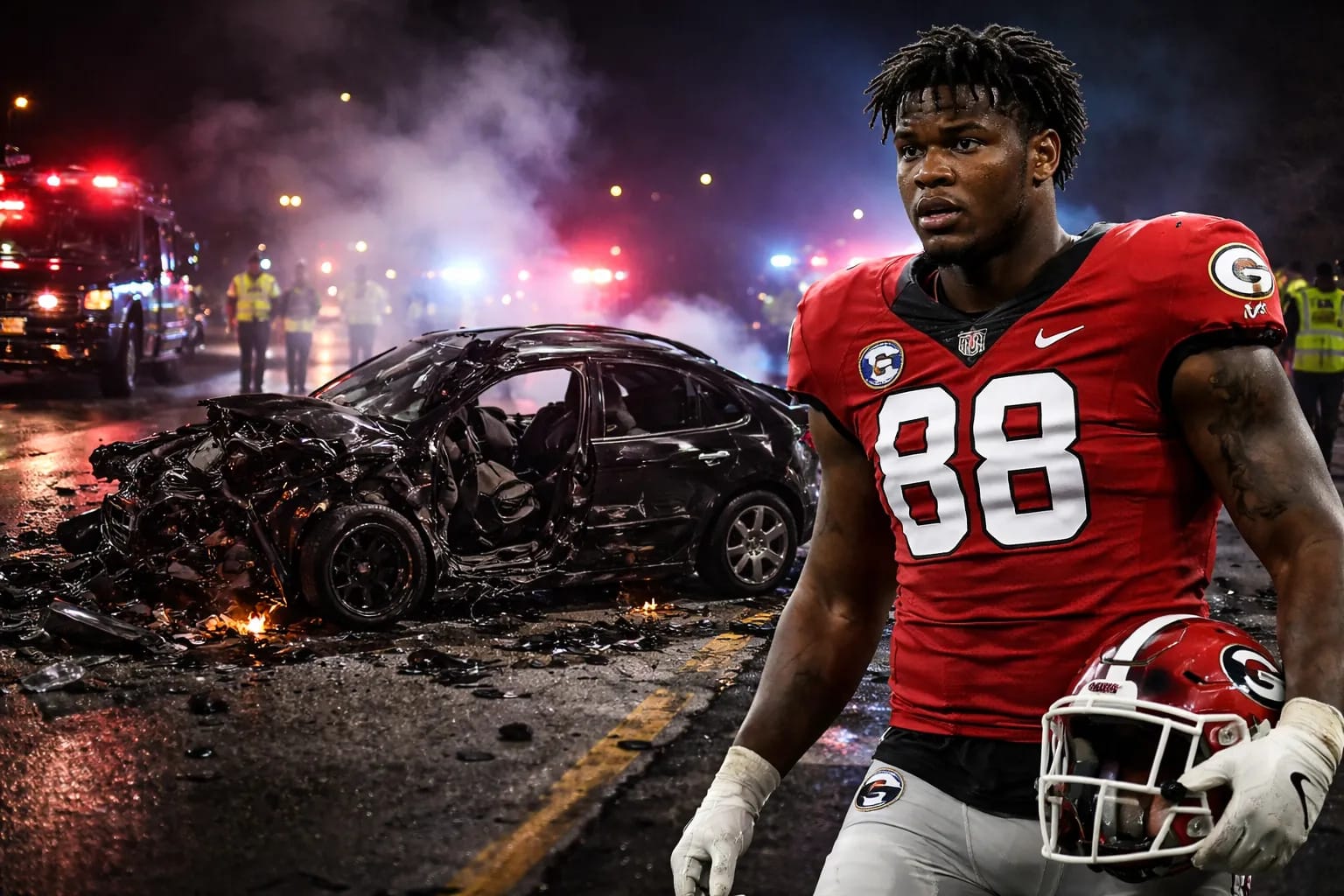 jalen carter car accident