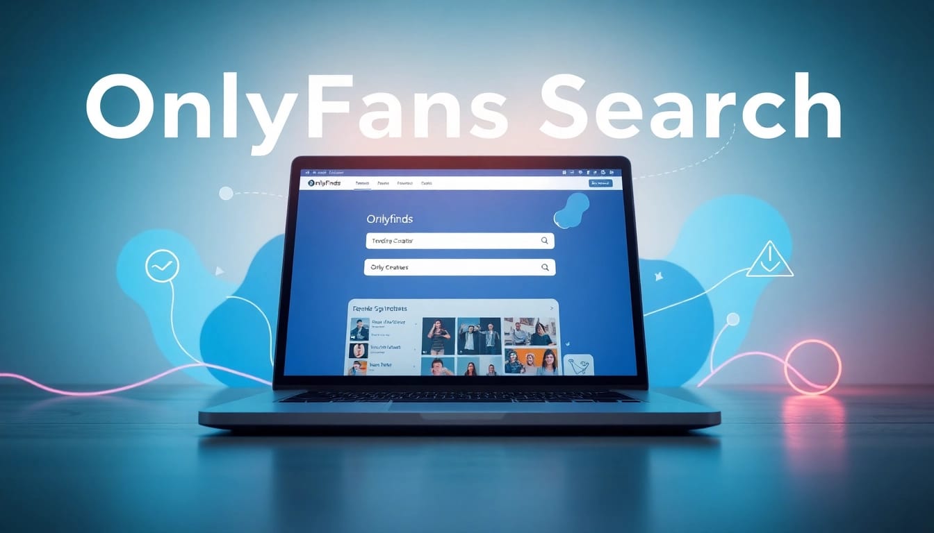 OnlyFans Search interface showcasing diverse content creators and advanced filtering features