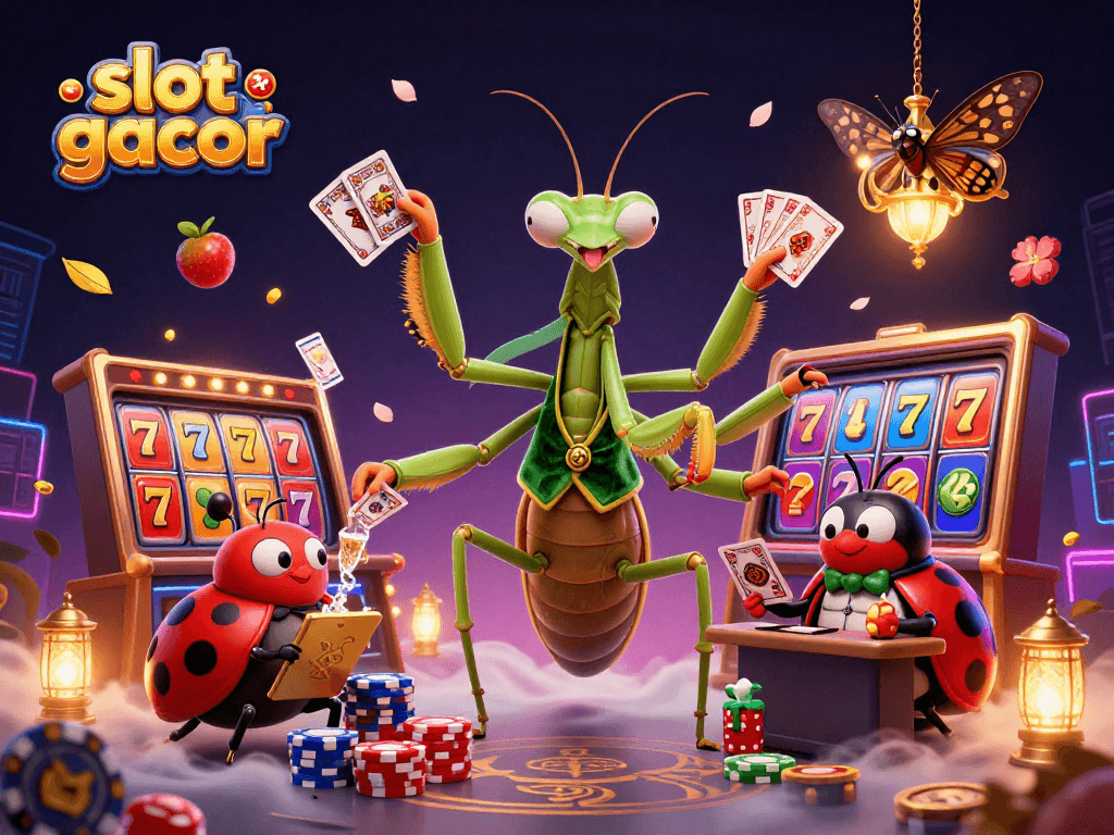 Permainan slot gacor menarik perhatian dengan simbol buah dan jackpot yang dinamis.