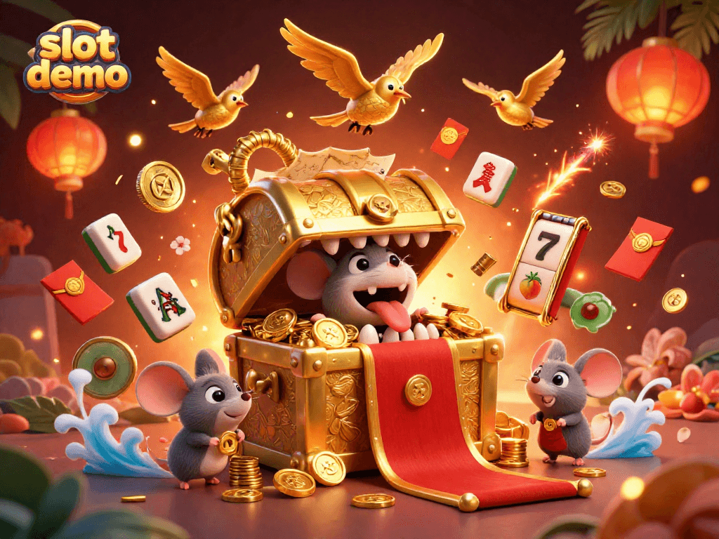 Slot demo menghibur pemain dengan elemen kasino menarik dan simbol keberuntungan.