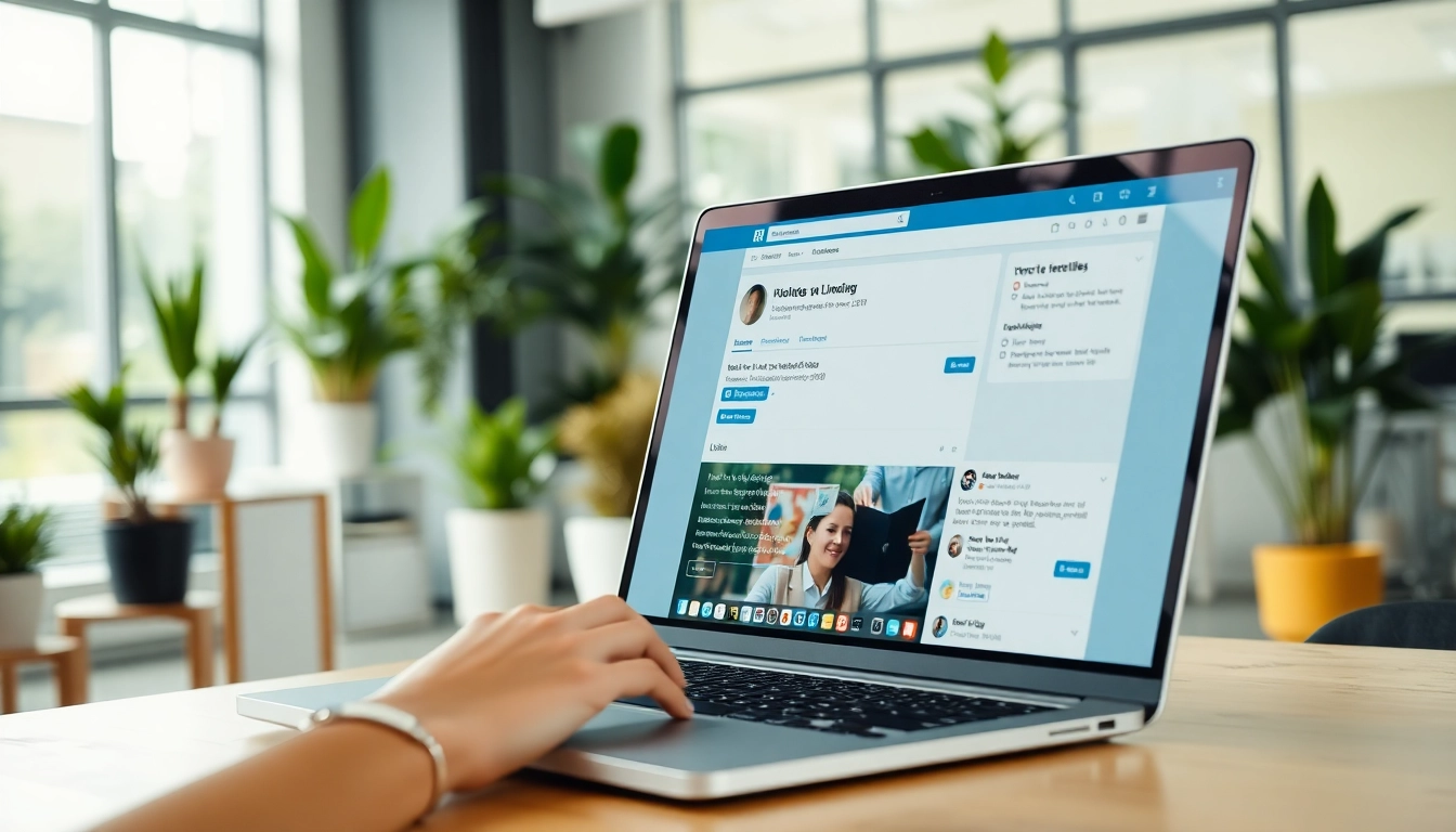 Extract emails from linkedin profiles efficiently in a modern office setup