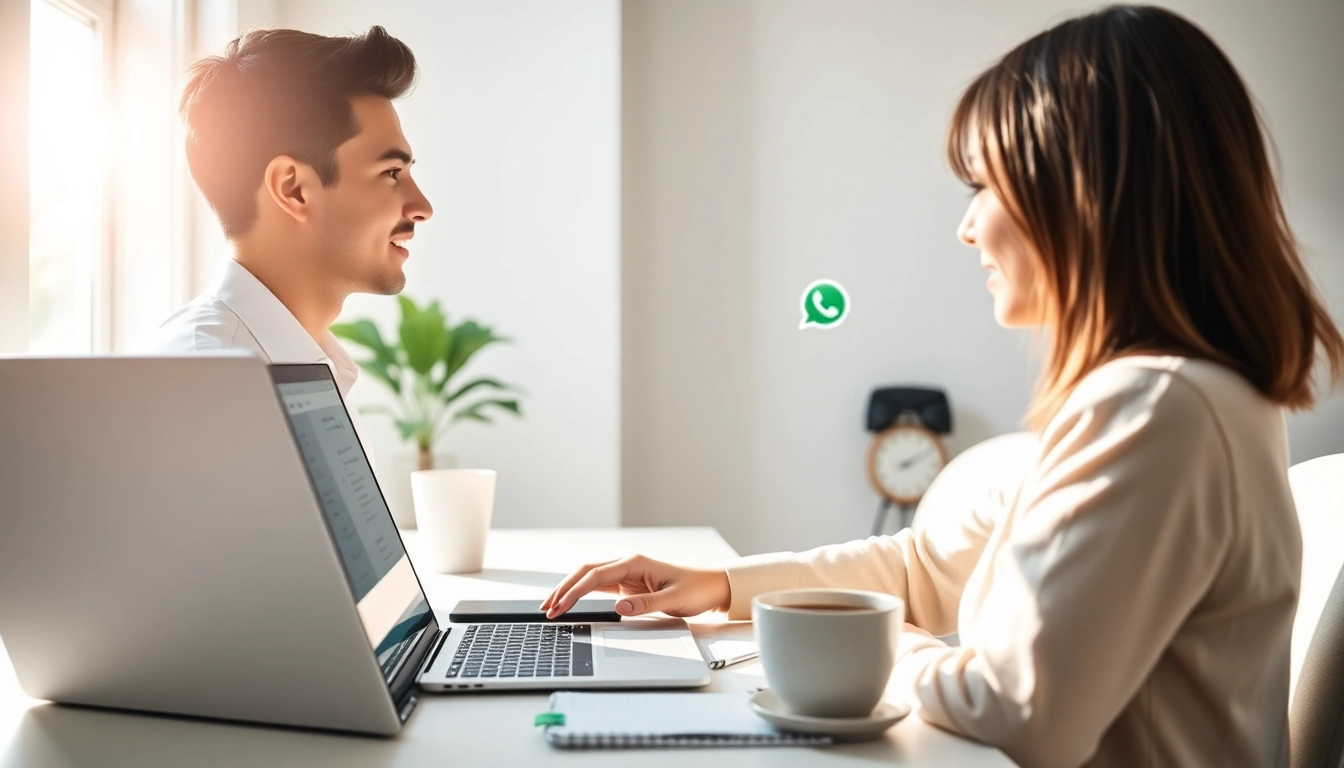 在现代工作区使用快连VPN访问 WhatsApp Web 的用户