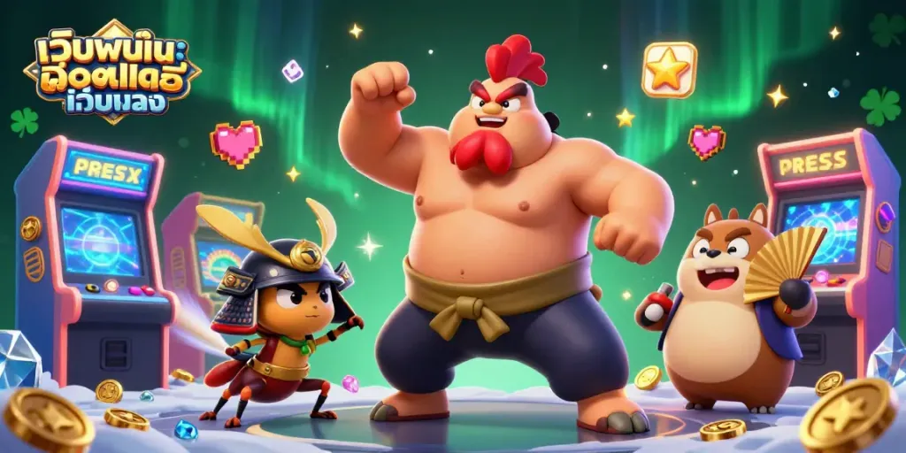 เกมพนันออนไลน์ เว็บพนันออนไลน์ เว็บตรง พร้อมความสนุกและบรรยากาศคาสิโนที่น่าตื่นเต้น