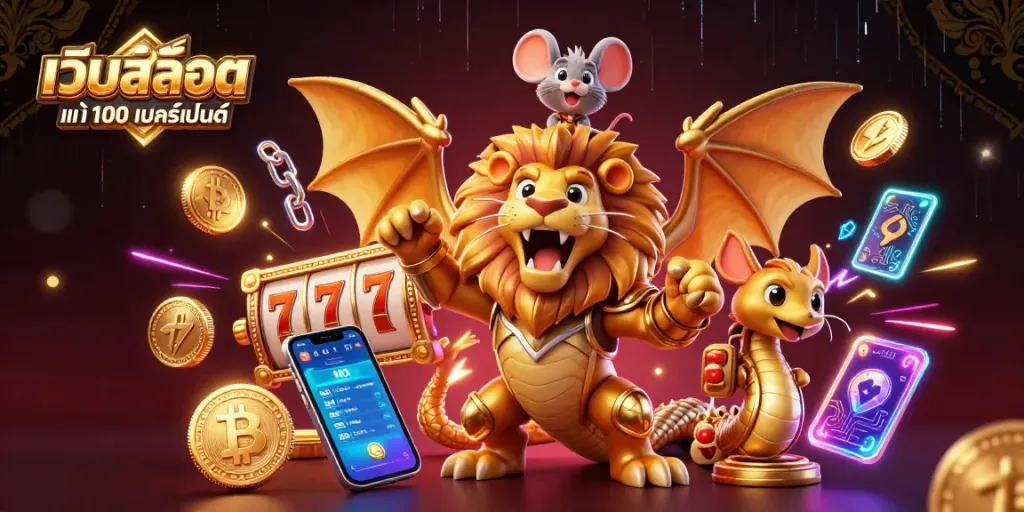 เล่นเกมสล็อต เว็บสล็อต แท้ 100 เปอร์เซ็นต์ พร้อมชนะรางวัลใหญ่ในฉากที่เต็มไปด้วยโชคลาภ