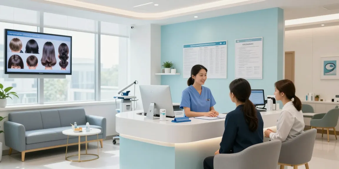 "Hair transplant turkey price consultations in a welcoming healthcare clinic."