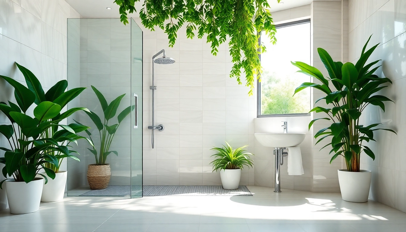Revitalize your space with a modern sunny shower USA, beautifully designed for relaxation.