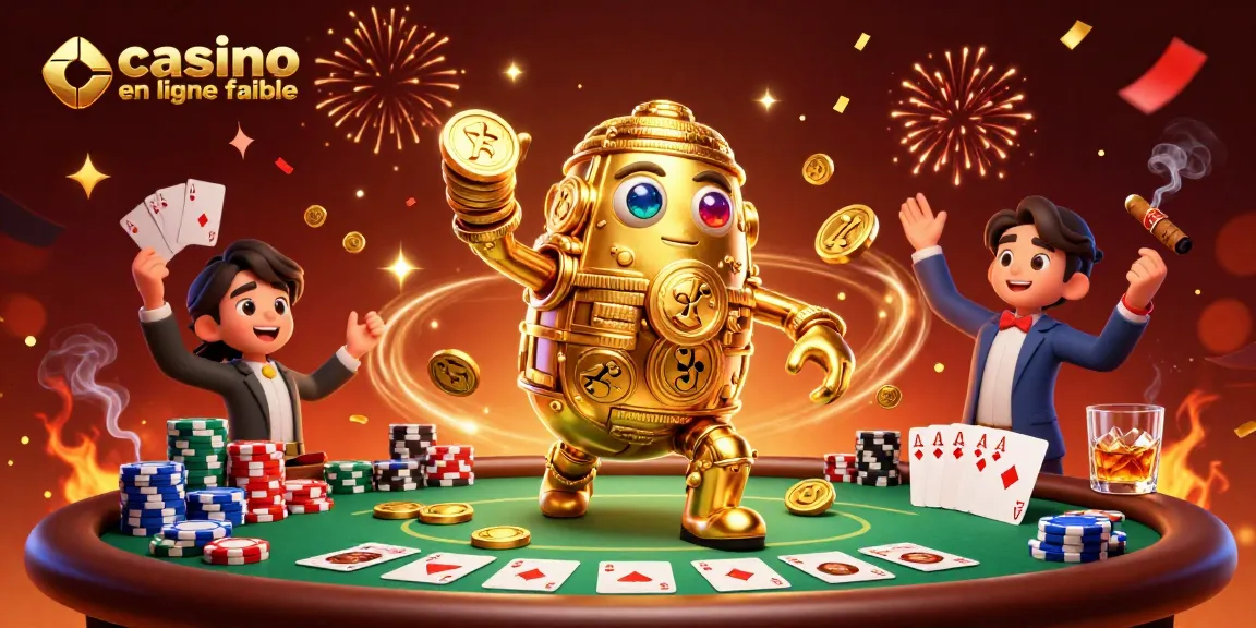 Profitez de l'expérience des meilleurs jeux sur un casino en ligne fiable avec cette illustration vibrante.