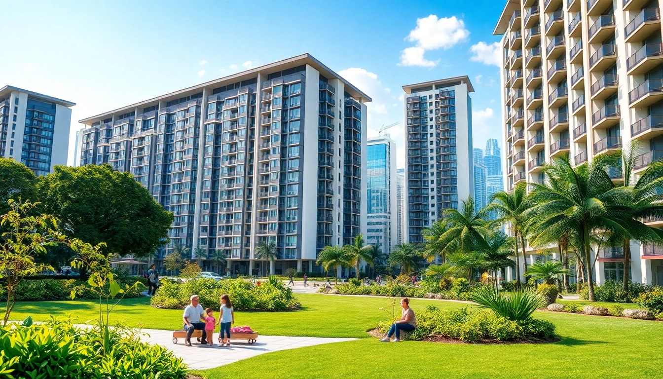 Discover vibrant living with the new tampines ec Executive Condominium against a lively city backdrop.