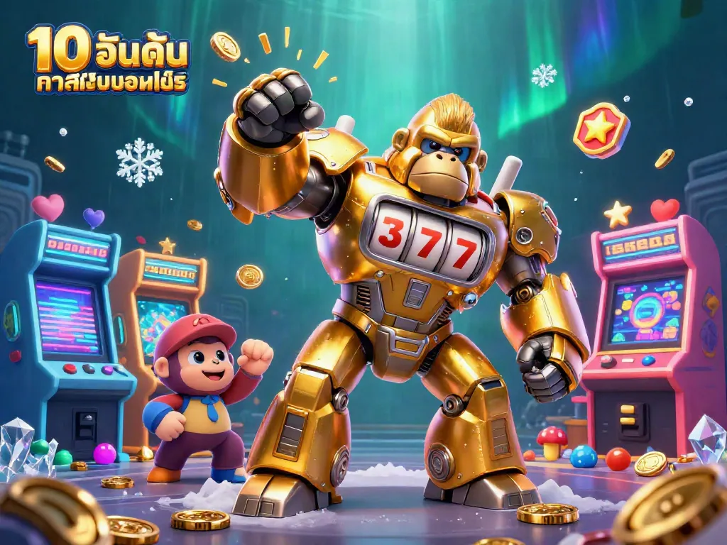 สนุกกับการเล่น 10 อันดับ คาสิโนออนไลน์ ที่มาพร้อมความตื่นเต้นจากเกมสล็อตและรางวัลมากมาย
