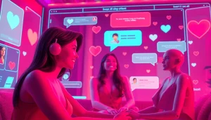 Experience exciting interactions with sex chat ai in a virtual environment featuring engaging AI characters.