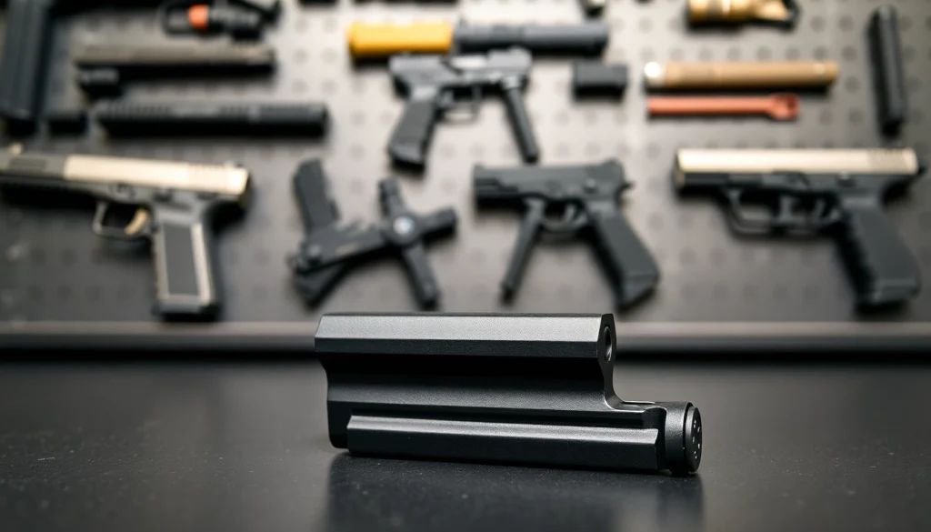 Showcase of a magwell for polymer80 pf940c & pf940v2 frames highlighting its design and functionality.