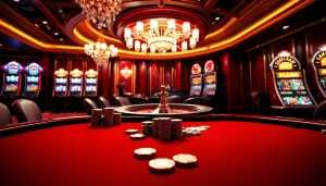 Experience the thrill of winning at https://jun88buzz.info/ with a vibrant casino scene featuring poker, roulette, and slots.