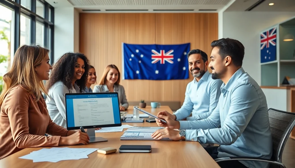 Tourist visa USA from Australia consultation with immigration agents, showcasing professional support and guidance.