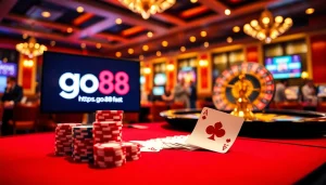 Engaging players enjoying games at GO88 – https://go88.fast/ – in a luxurious casino setting.