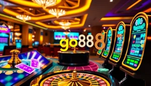 Experience the online excitement of go88 with vibrant casino visuals and dynamic gameplay.