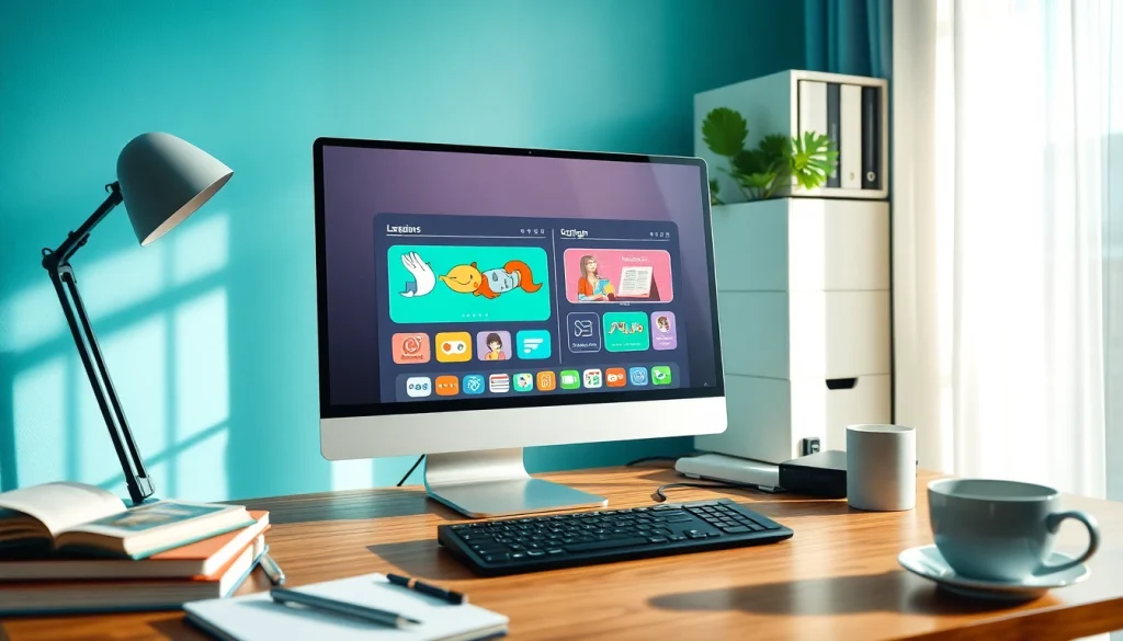 Engaging digital learning environment featuring 有道 tools and resources.