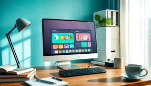 Engaging digital learning environment featuring 有道 tools and resources.