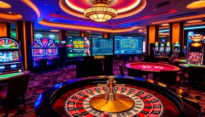 Thabet casino offers thrilling gambling experiences with vibrant roulette, poker, and slot machines.