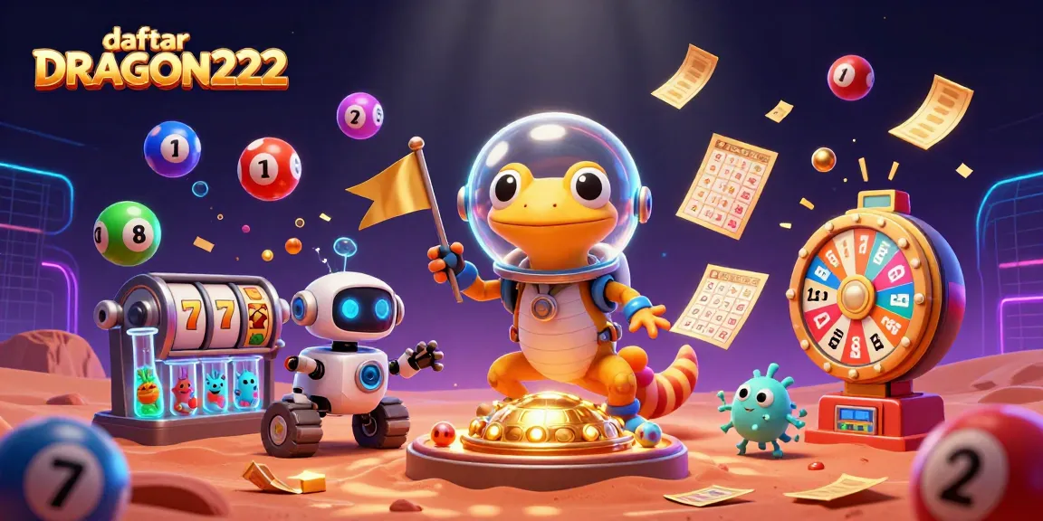 Engage with daftar DRAGON222 at a vibrant Martian casino, featuring dynamic lottery elements and colorful games.