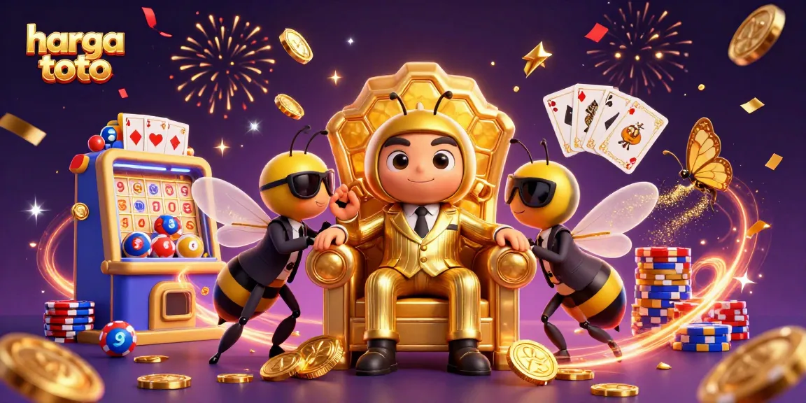 Experience exciting lottery action on harga toto, showcasing vibrant characters and dynamic game elements.