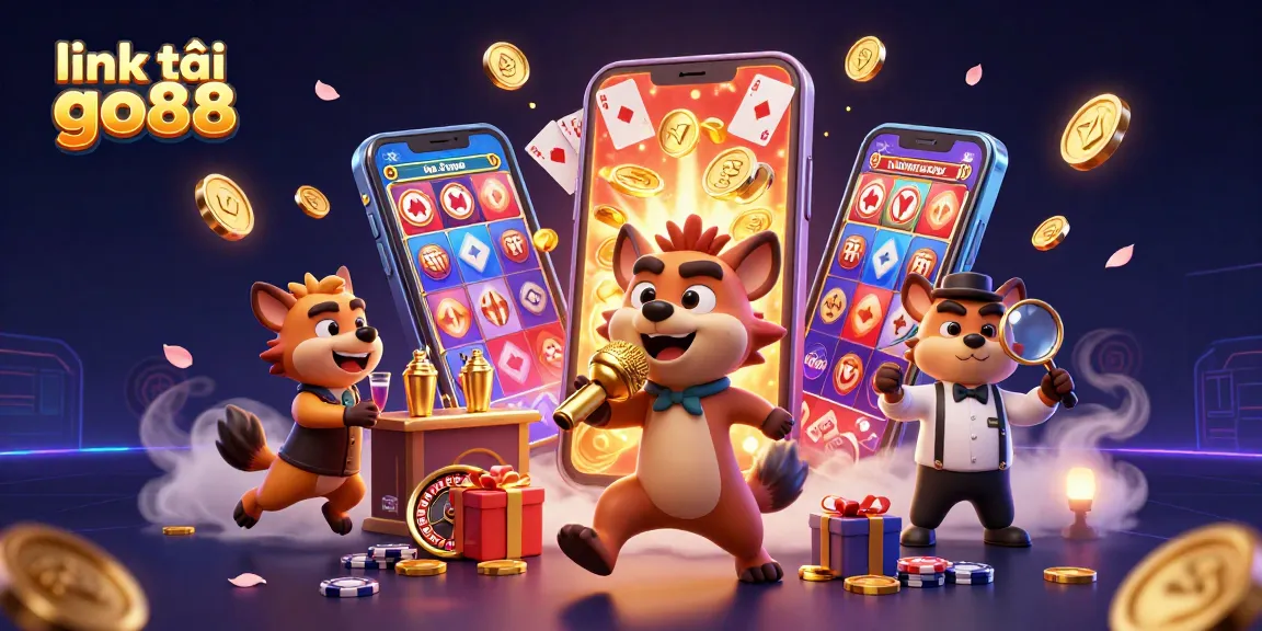 Engage in thrilling games with the link tải go88 at this dynamic hyena casino scene!