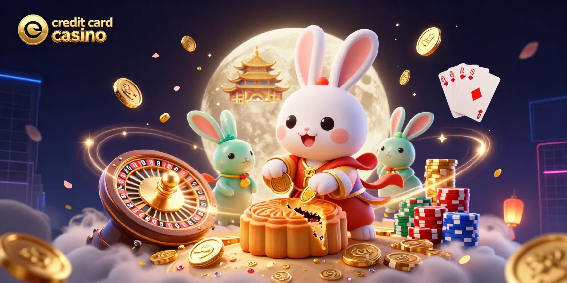 Engage in the vibrant world of credit card casino gaming, featuring 3D elements of luck and fortune.