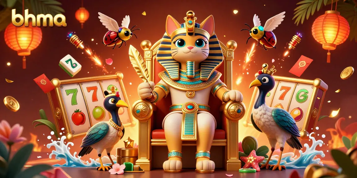 Experience the excitement of bhma's credit card casinos with a pharaoh cat and rich gaming elements.